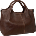 Comme a Paris  Hand bag -  Isswe genuine leather  moka purse