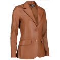 Comme a Paris  Jacket - coats -  Lambskin leather  brown  jacket